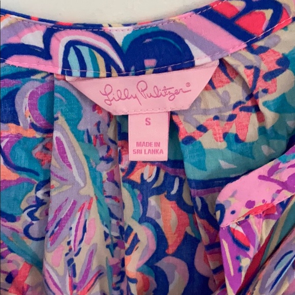 Lilly Pulitzer sleeveless blouse - Picture 2 of 5